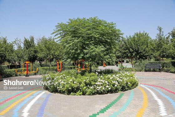 گزارش تصویری | آیین بهره‌برداری از بوستان بانوان «نصرت» مشهد (۲ تیر ۱۴۰۴)
