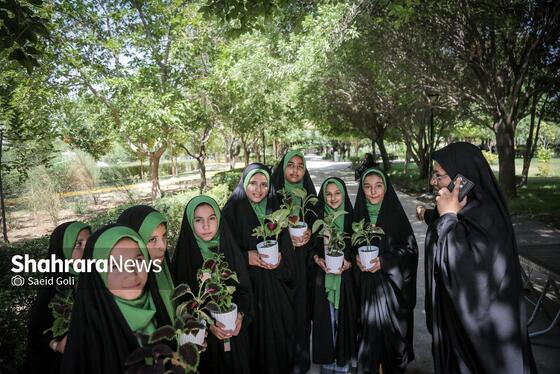 گزارش تصویری | آیین بهره‌برداری از بوستان بانوان «نصرت» مشهد (۲ تیر ۱۴۰۴)