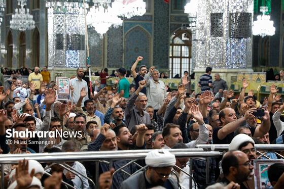 گزارش تصویری | تشییع پیکر شهدای حملات رژیم صهیونیستی در مشهد