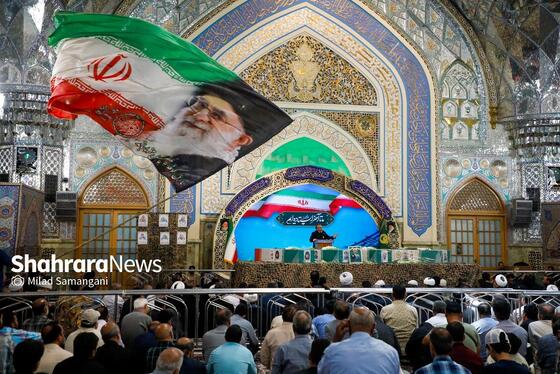 گزارش تصویری | تشییع پیکر شهدای حملات رژیم صهیونیستی در مشهد