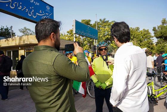 گزارش تصویری | همایش دوچرخه سواری عمومی و خانوادگی  پویش #من_ایرانم در مشهد (۳ تیر ۱۴۰۴)