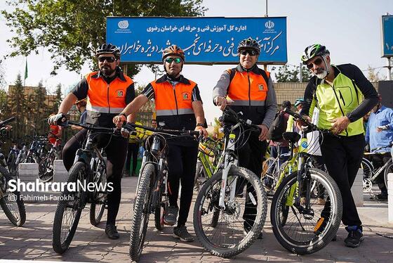 گزارش تصویری | همایش دوچرخه سواری عمومی و خانوادگی  پویش #من_ایرانم در مشهد (۳ تیر ۱۴۰۴)