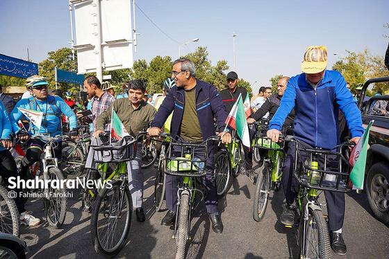 گزارش تصویری | همایش دوچرخه سواری عمومی و خانوادگی  پویش #من_ایرانم در مشهد (۳ تیر ۱۴۰۴)