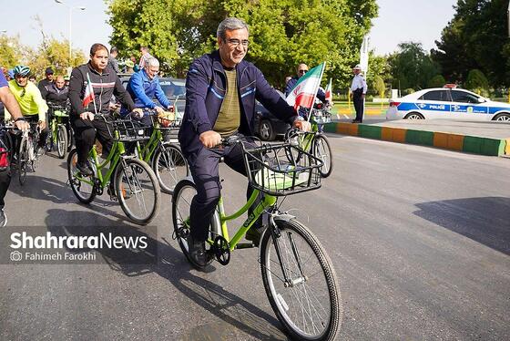 گزارش تصویری | همایش دوچرخه سواری عمومی و خانوادگی  پویش #من_ایرانم در مشهد (۳ تیر ۱۴۰۴)
