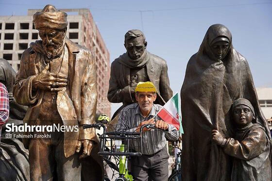 گزارش تصویری | همایش دوچرخه سواری عمومی و خانوادگی  پویش #من_ایرانم در مشهد (۳ تیر ۱۴۰۴)