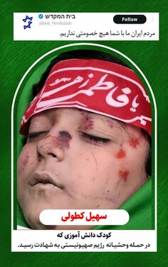 ادای احترام به شهدای والامقام حملات رژیم صهیونی، در قاب مفاخر شهری مشهد