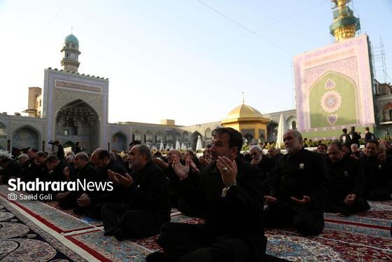 گزارش تصویری| آیین اذن عزای محرم در حرم مطهر رضوی (پنجشنبه ۵ تیر ۱۴۰۴)