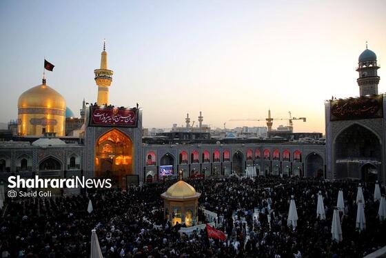 گزارش تصویری| آیین اذن عزای محرم در حرم مطهر رضوی (پنجشنبه ۵ تیر ۱۴۰۴)