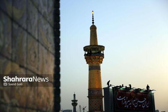 گزارش تصویری| آیین اذن عزای محرم در حرم مطهر رضوی (پنجشنبه ۵ تیر ۱۴۰۴)