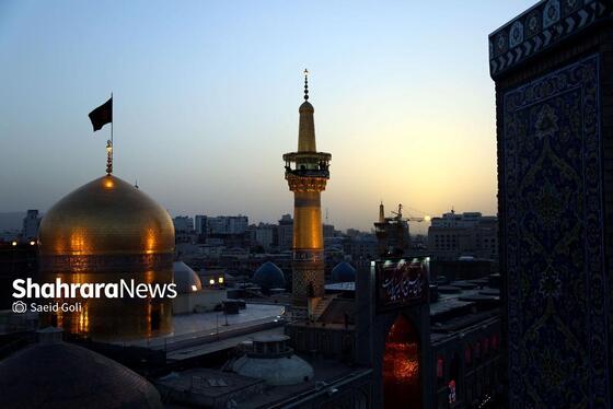 گزارش تصویری| آیین اذن عزای محرم در حرم مطهر رضوی (پنجشنبه ۵ تیر ۱۴۰۴)