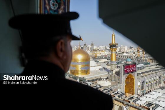 گزارش تصویری | آیین سنتی «صلا» در حرم مطهر رضوی هم‌زمان با نخستین روز از ماه محرم