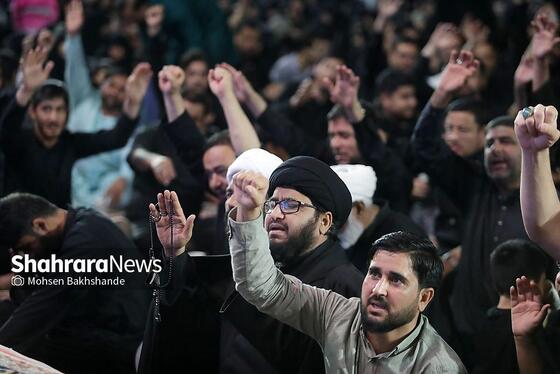 گزارش تصویری | «حسینیه حرم» میزبان عزاداران هندوستانی و پاکستانی