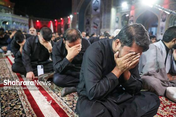 گزارش تصویری | «حسینیه حرم» میزبان عزاداران هندوستانی و پاکستانی