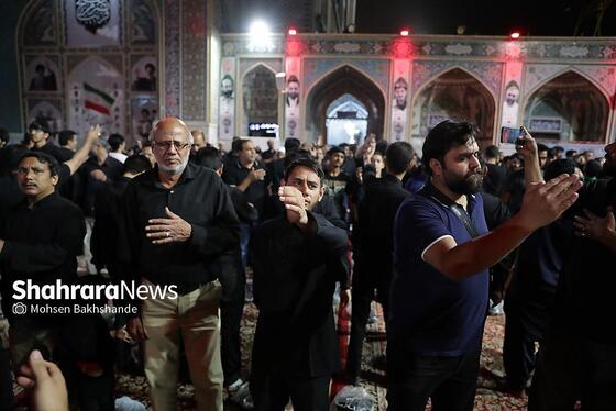 گزارش تصویری | «حسینیه حرم» میزبان عزاداران هندوستانی و پاکستانی