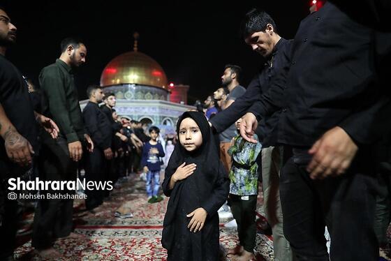 گزارش تصویری | «حسینیه حرم» میزبان عزاداران هندوستانی و پاکستانی