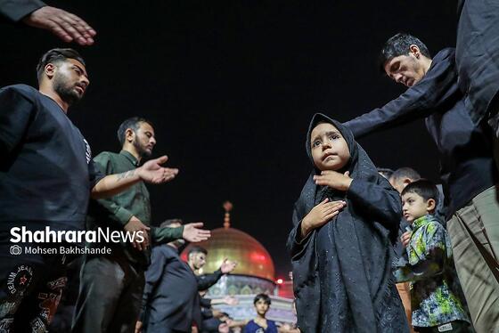 گزارش تصویری | «حسینیه حرم» میزبان عزاداران هندوستانی و پاکستانی