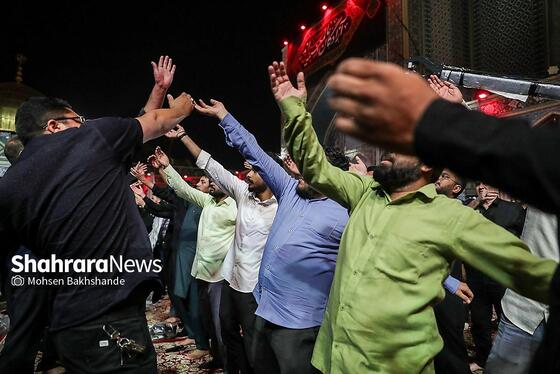 گزارش تصویری | «حسینیه حرم» میزبان عزاداران هندوستانی و پاکستانی