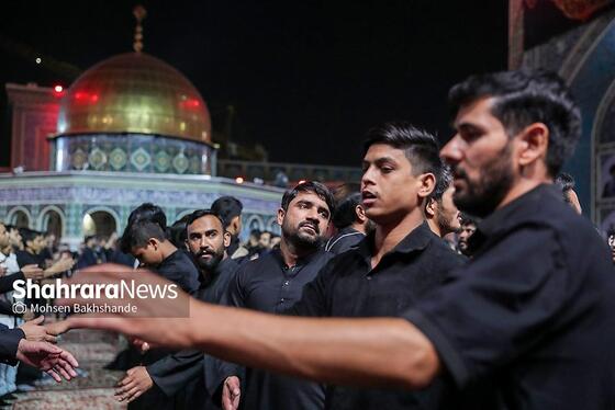 گزارش تصویری | «حسینیه حرم» میزبان عزاداران هندوستانی و پاکستانی