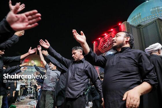 گزارش تصویری | «حسینیه حرم» میزبان عزاداران هندوستانی و پاکستانی