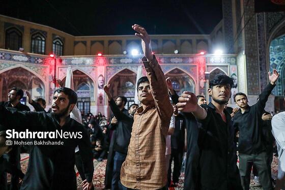 گزارش تصویری | «حسینیه حرم» میزبان عزاداران هندوستانی و پاکستانی