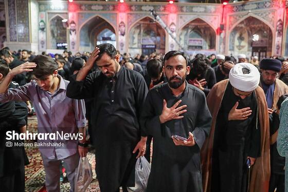گزارش تصویری | «حسینیه حرم» میزبان عزاداران هندوستانی و پاکستانی