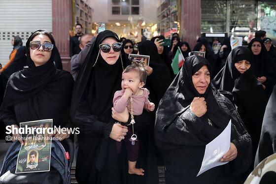 گزارش تصویری | تشییع پیکر ۴ شهید حملات رژیم صهیونیستی، در مشهد (۹ تیر ۱۴۰۴)
