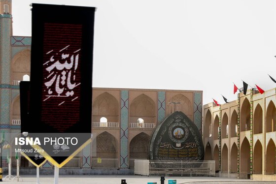 محرم ۱۴۰۴ | عکس‌هایی از عزاداری در دارالعباده یزد