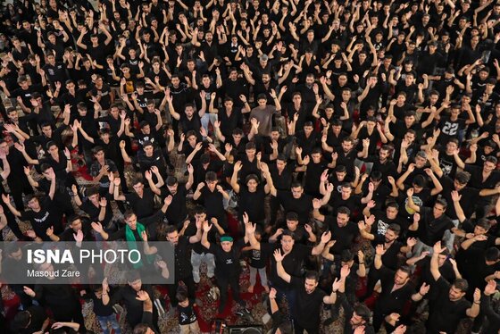 محرم ۱۴۰۴ | عکس‌هایی از عزاداری در دارالعباده یزد
