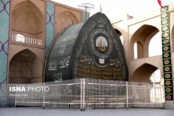 محرم ۱۴۰۴ | عکس‌هایی از عزاداری در دارالعباده یزد