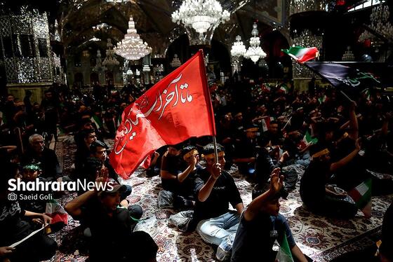 گزارش تصویری | اجتماع نوجوانان عاشورایی در سیزدهمین سوگواره «احلی من العسل» در حرم امام‌رضا(ع)