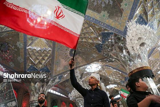 گزارش تصویری | اجتماع نوجوانان عاشورایی در سیزدهمین سوگواره «احلی من العسل» در حرم امام‌رضا(ع)