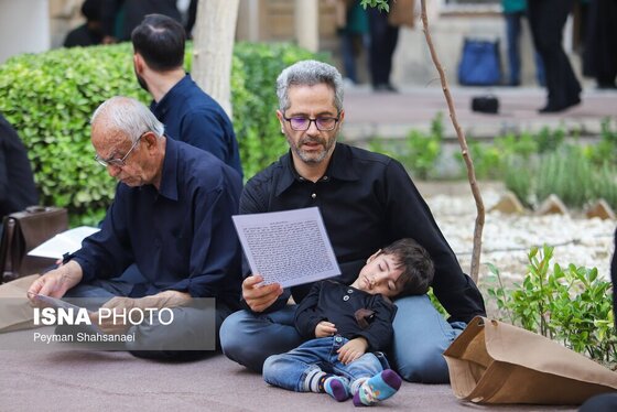 محرم ۱۴۰۴ | عکس‌هایی از عزاداری در خانه تاریخی شیخ‌الاسلام - اصفهان