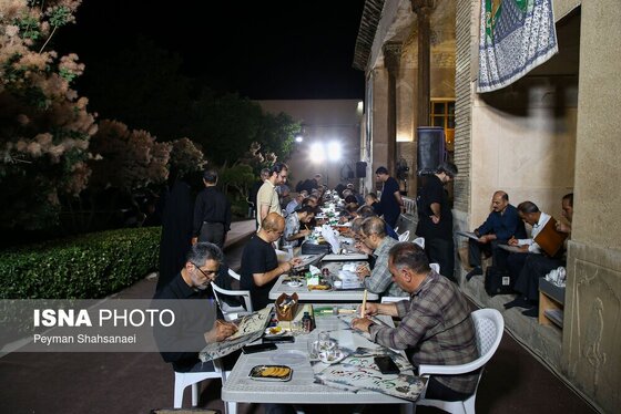 محرم ۱۴۰۴ | عکس‌هایی از عزاداری در خانه تاریخی شیخ‌الاسلام - اصفهان