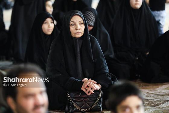 گزارش تصویری | مراسم روضه خوانی شب هشتم  ماه محرم در خیابان های مشهد