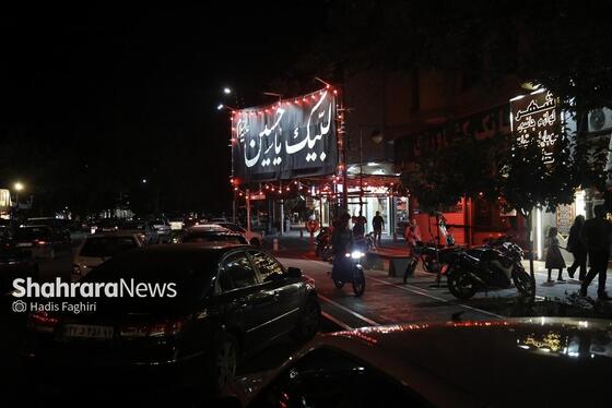 گزارش تصویری | کتیبه های محرم در خیابان های مشهد