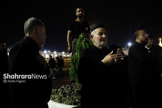 گزارش تصویری | آیین مشعل‌گردانی نجفی‌های مقیم مشهد