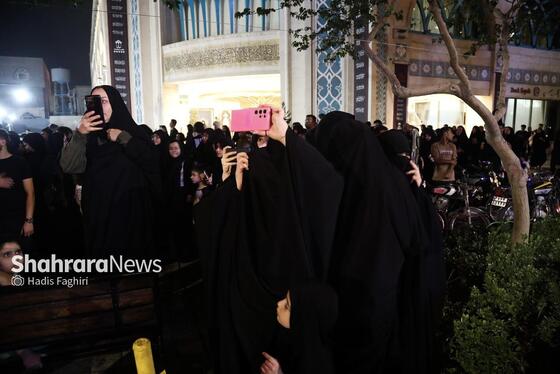 گزارش تصویری | آیین مشعل‌گردانی نجفی‌های مقیم مشهد