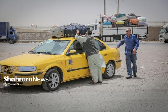 گزارش تصویری | روند خروج مهاجران افغانستانی غیرمجاز از مرز دوغارون
