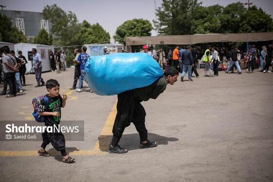 گزارش تصویری | روند خروج مهاجران افغانستانی غیرمجاز از مرز دوغارون