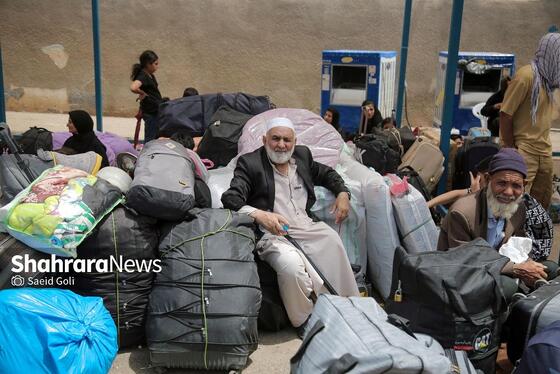 گزارش تصویری | روند خروج مهاجران افغانستانی غیرمجاز از مرز دوغارون