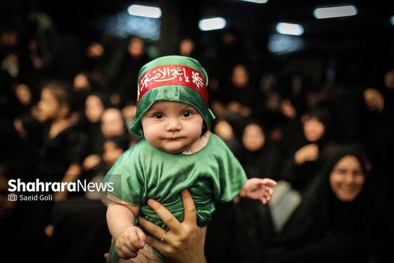 گزارش تصویری | تعزیه دوازدهم محرم در حسینیه کرمانی های مشهد