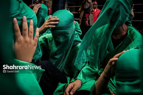 گزارش تصویری | تعزیه دوازدهم محرم در حسینیه کرمانی های مشهد