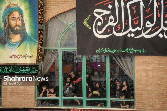 گزارش تصویری | تعزیه دوازدهم محرم در حسینیه کرمانی های مشهد