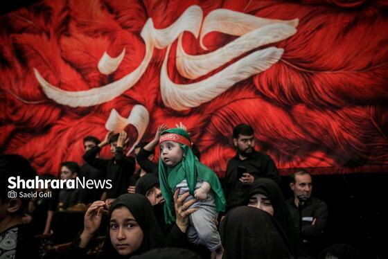 گزارش تصویری | تعزیه دوازدهم محرم در حسینیه کرمانی های مشهد