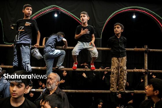 گزارش تصویری | تعزیه دوازدهم محرم در حسینیه کرمانی های مشهد