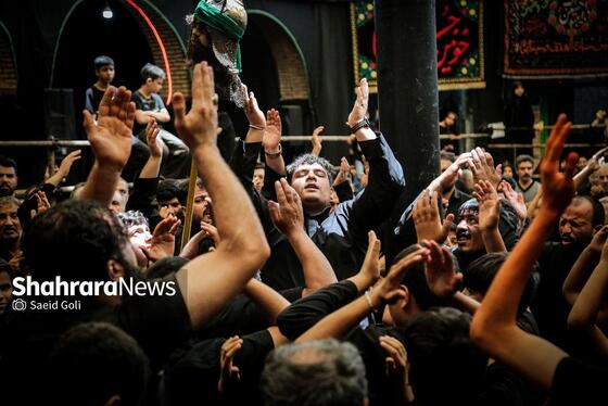 گزارش تصویری | تعزیه دوازدهم محرم در حسینیه کرمانی های مشهد