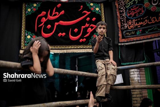 گزارش تصویری | تعزیه دوازدهم محرم در حسینیه کرمانی های مشهد