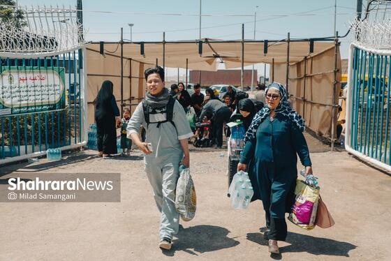 گزارش تصویری | ادامه روند خروج مهاجران افغانستانی غیرمجاز از مرز دوغارون