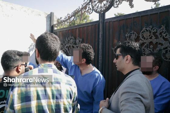 گزارش تصویری | بازسازی صحنه قتل در جاده شهرک صنعتی فردوسی مشهد