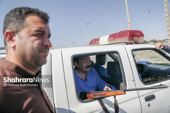 گزارش تصویری | بازسازی صحنه قتل در جاده شهرک صنعتی فردوسی مشهد
